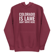 Load image into Gallery viewer, Colorado Is Lame Hoodie