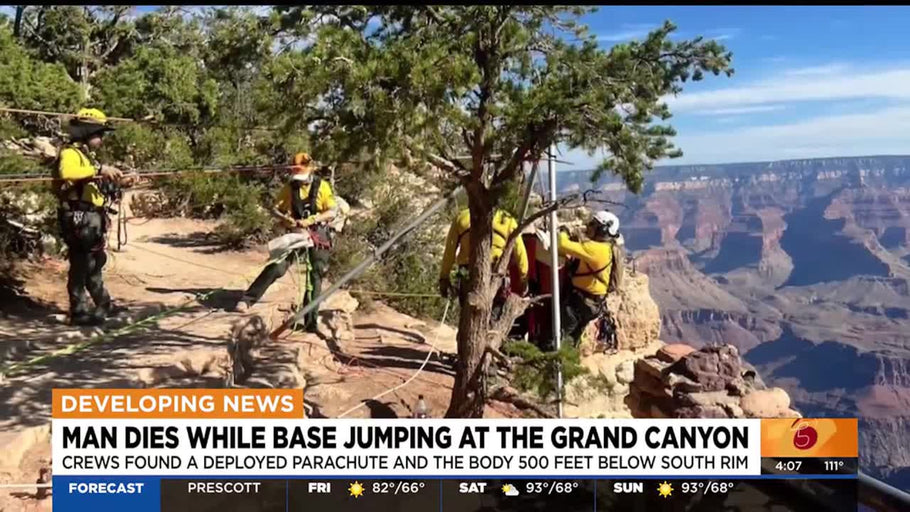 When Thrill-Seeking Turns Tragic: A Lesson from the Grand Canyon BASE Jumping Incident