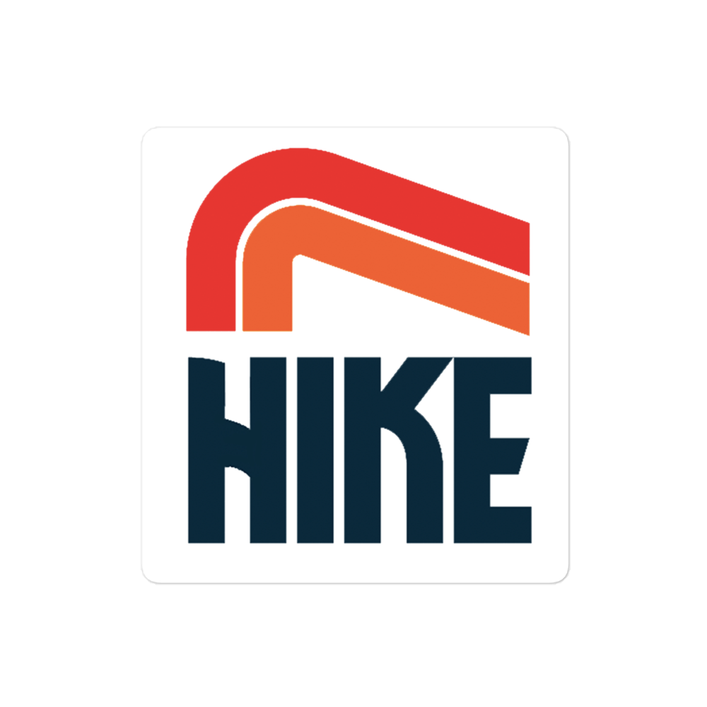 Just Hike It Sticker