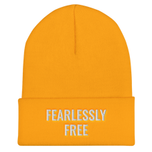 Load image into Gallery viewer, Fearlessly Free Beanie
